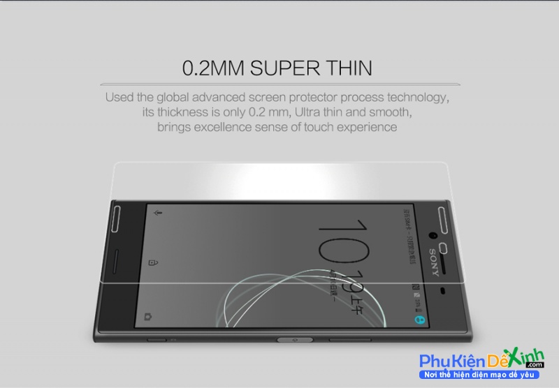 Miếng Dán Kính Cường Lực Sony Xpreia XZ Premium Hiệu Nillkin 9H+ Pro giúp bạn bảo vệ những chiếc smartphone đẳng cấp của mình một cách tốt nhất, chống trầy xước ,va đập